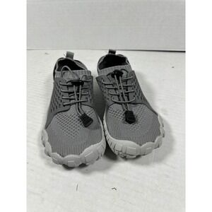Nortiv8‎ Mens Grey Barefoot Water Shoes Minimalist Trail Hiking Sneakers Size 5